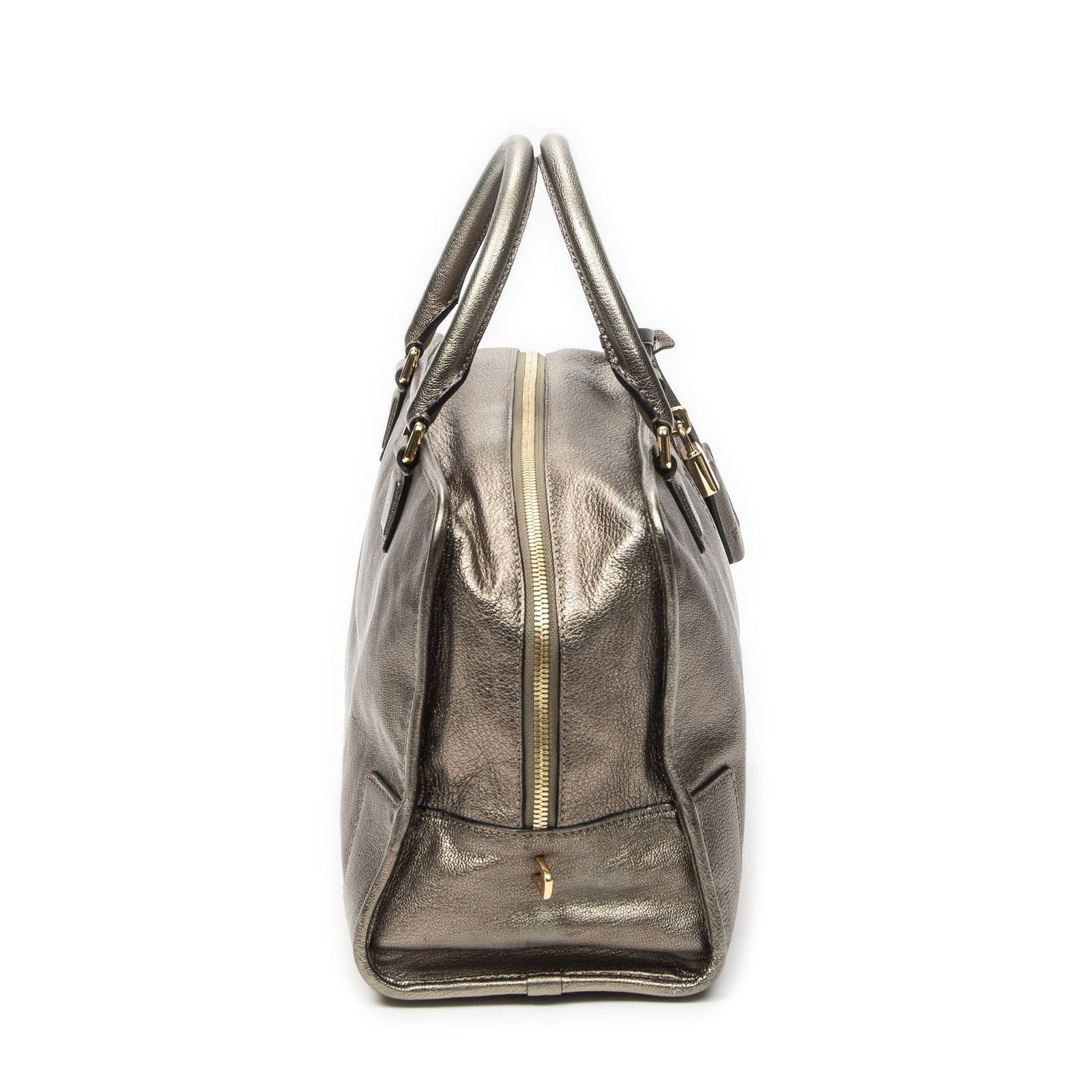 Loewe Amazona Blanc Leather Handbag — view 4