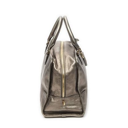 Loewe Amazona Blanc Leather Handbag — view 4