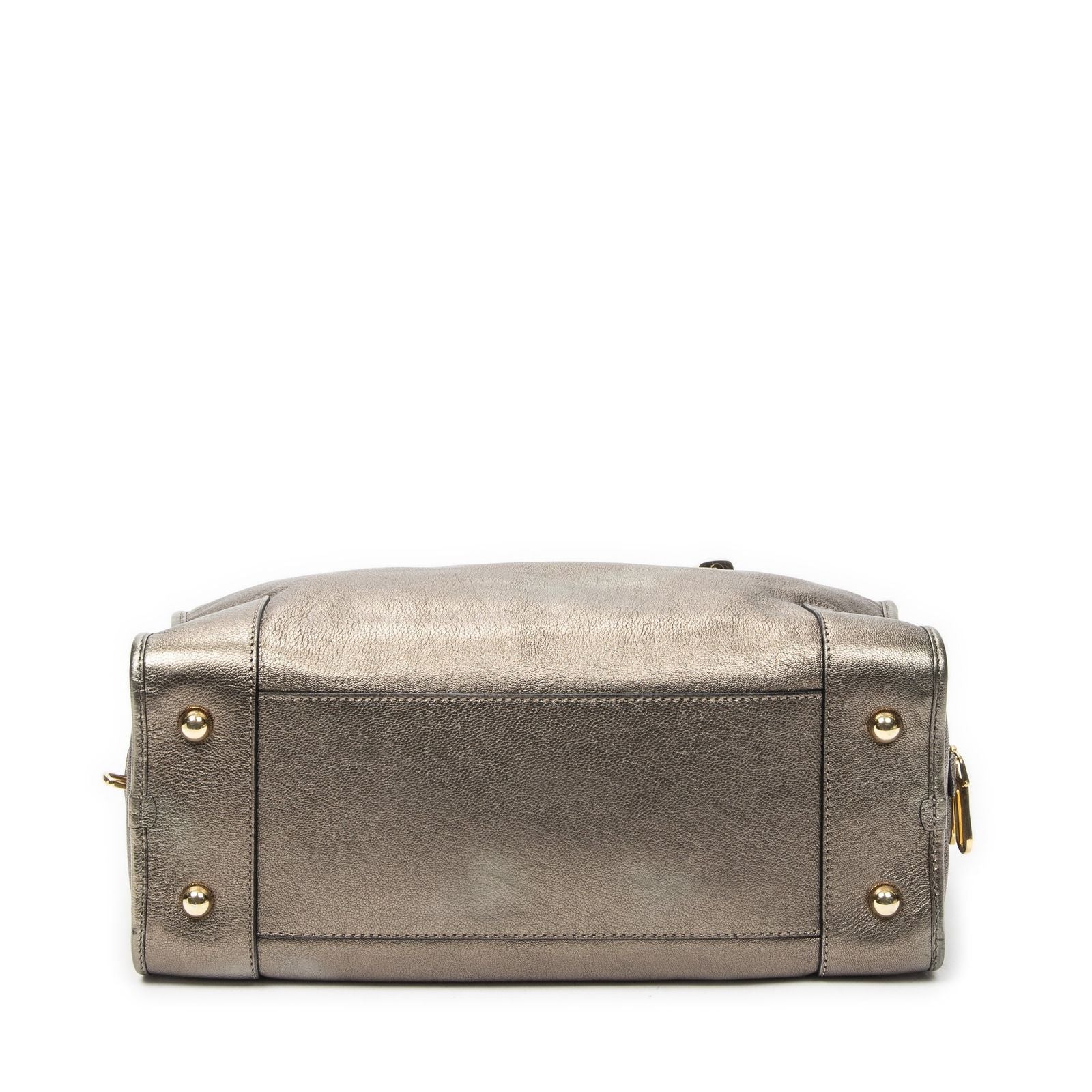 Loewe Amazona Blanc Leather Handbag — view 6