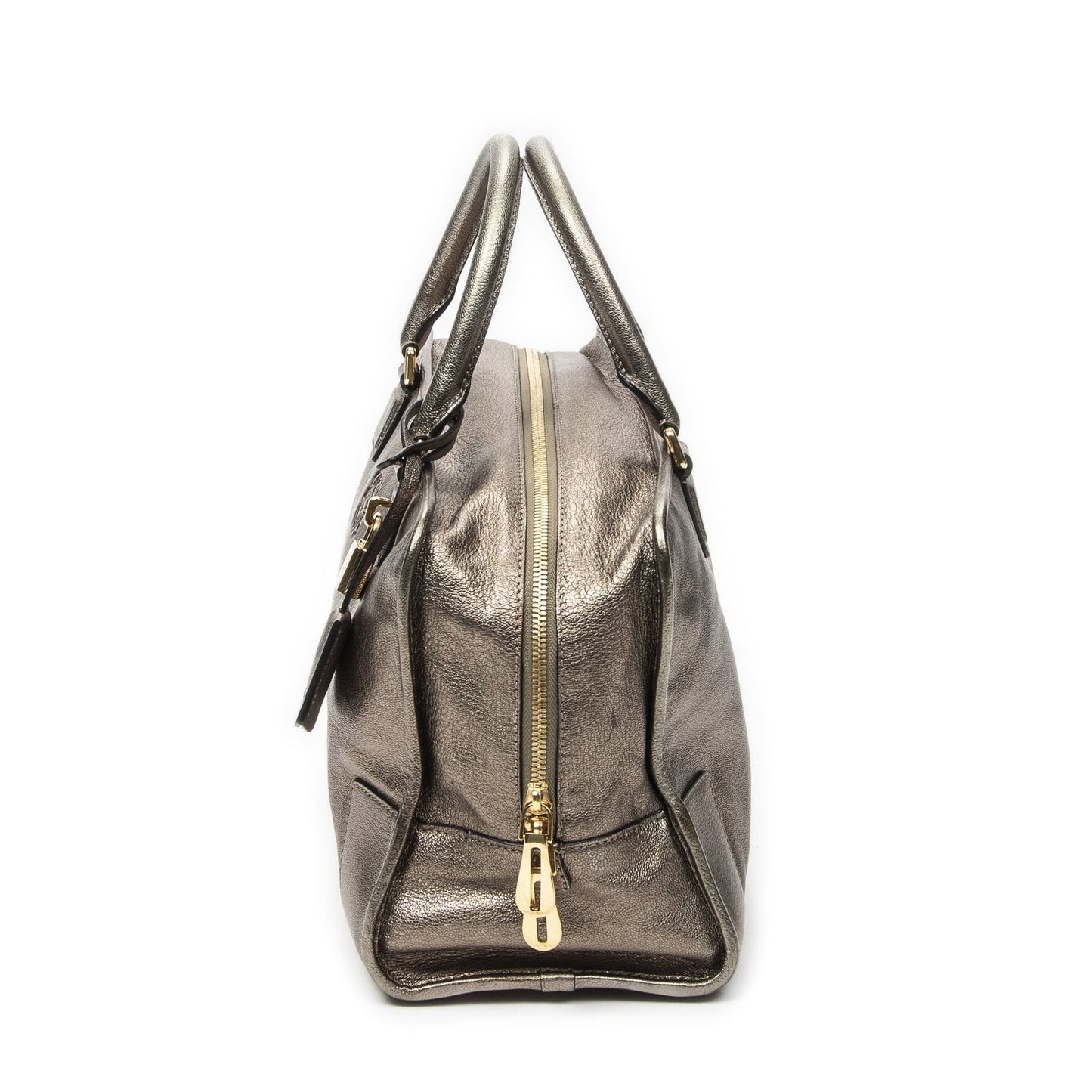 Loewe Amazona Blanc Leather Handbag — view 3