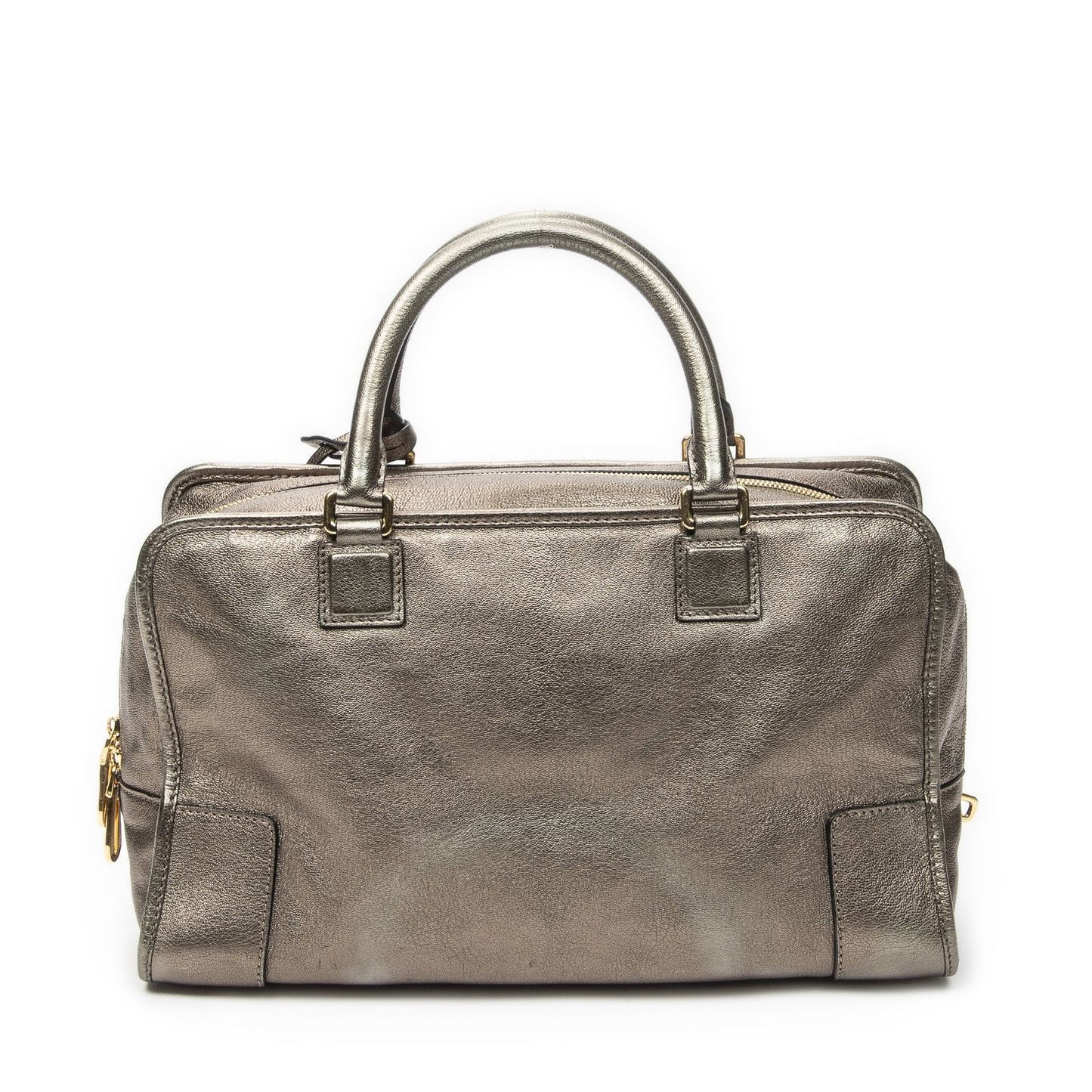Loewe Amazona Blanc Leather Handbag — view 5