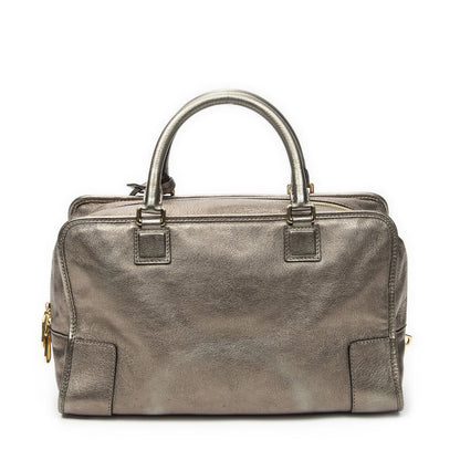 Loewe Amazona Blanc Leather Handbag — view 5
