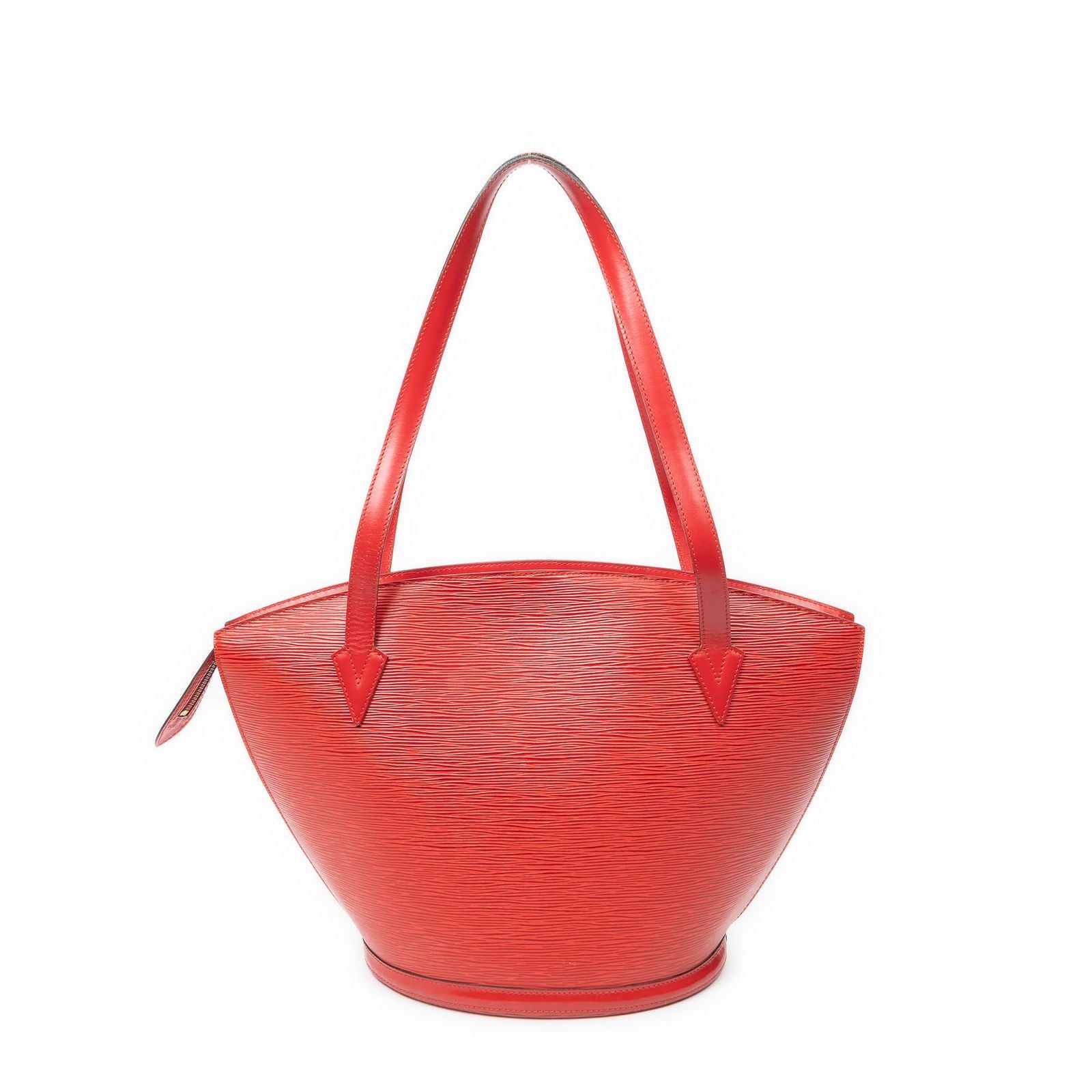 Louis Vuitton Saint Jacques Shopping Red Epi Shoulder — view 5