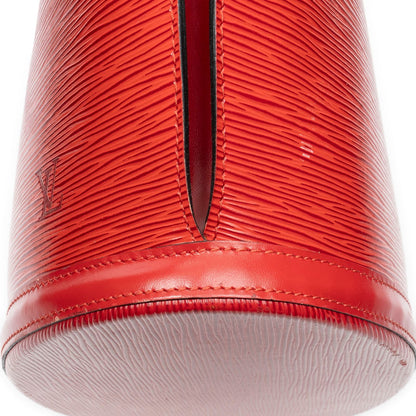 Louis Vuitton Saint Jacques Shopping Red Epi Shoulder — view 7