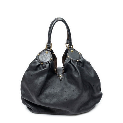 Louis Vuitton XL Black Mahinaleather Shoulder — view 5