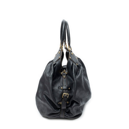Louis Vuitton XL Black Mahinaleather Shoulder — view 3