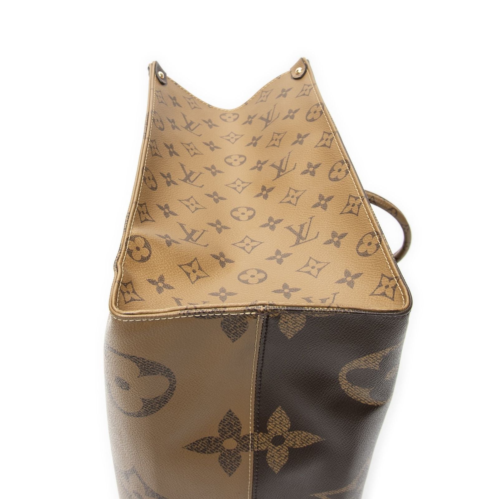 Louis Vuitton On The Go Brown Monogram Giant Reversea Tote — view 8