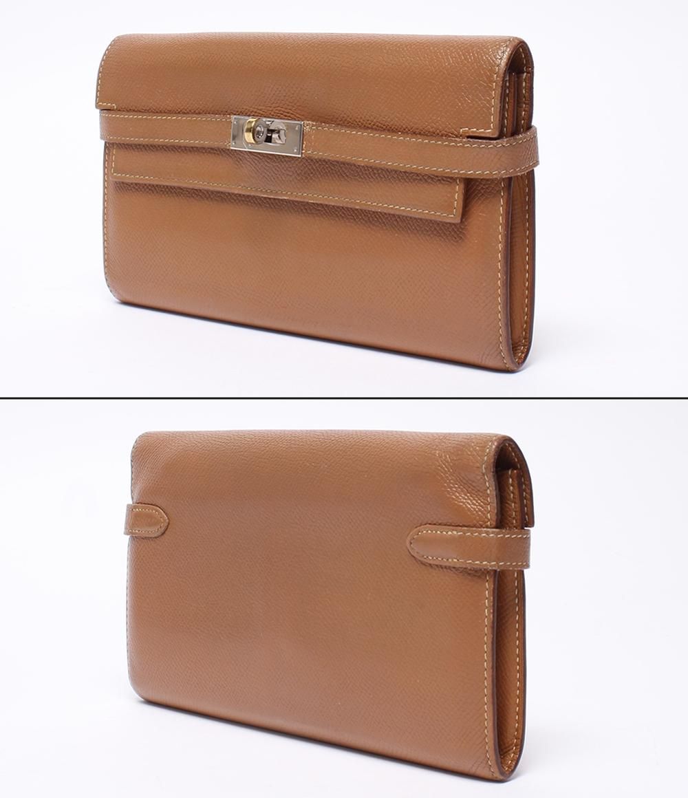 Hermes Wallet Silver Veau Epsom Kelly — view 3