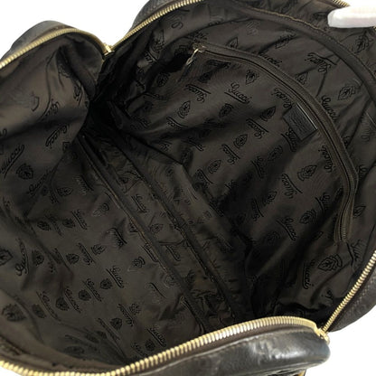 Gucci Business Briefcase Guccissima Leather Dark Brown Lightweight Capacity — view 7