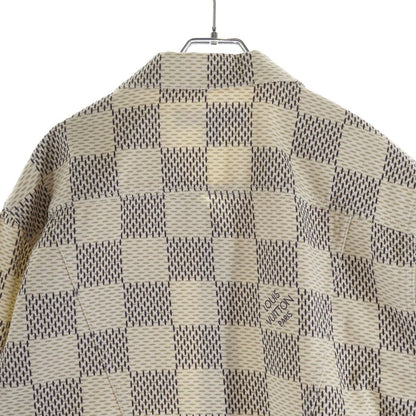 Louis Vuitton Damier Azur Denim Tracker Jacket White — view 4