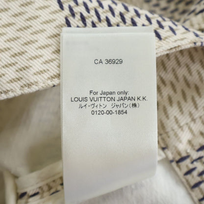 Louis Vuitton Damier Azur Denim Tracker Jacket White — view 8
