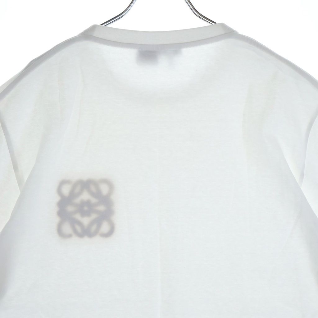 Loewe Paula 'S Ibiza Pile Anagram Logo Embroidered Crew Neck Short Sleeve — view 4