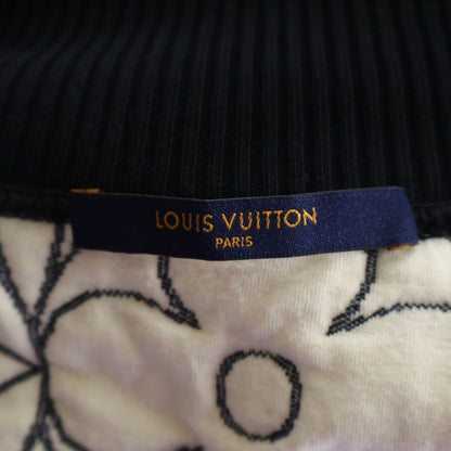 Louis Vuitton Zip Through Monogram Flower Jacket Cotton Nylon Black — view 6