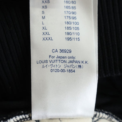 Louis Vuitton Zip Through Monogram Flower Jacket Cotton Nylon Black — view 8