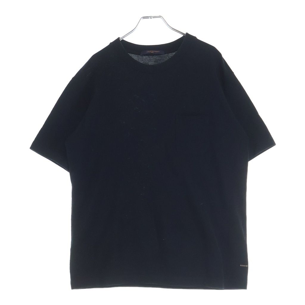 Louis Vuitton Half Damier Kanoko Pocket T-Shirt Black L