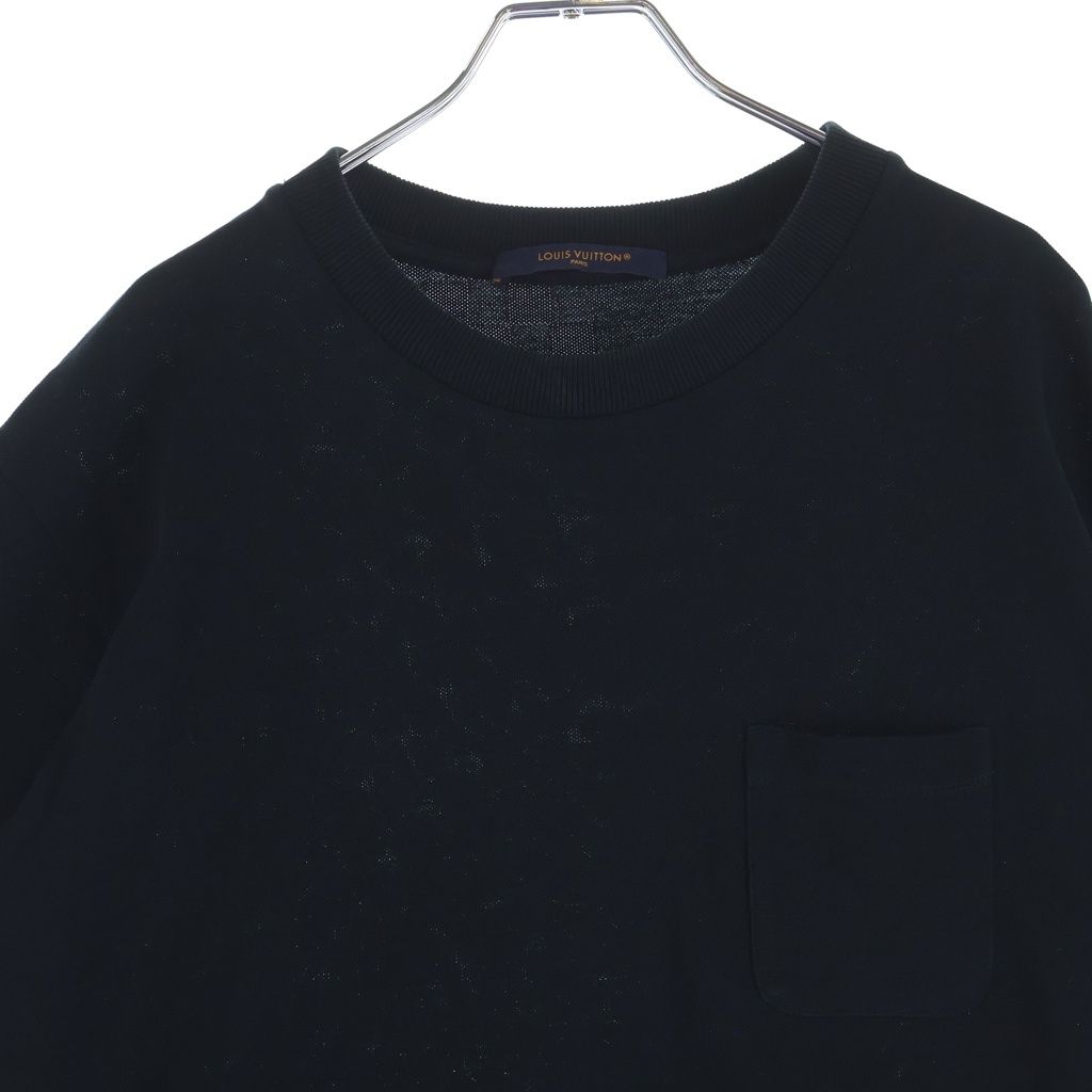 Louis Vuitton Half Damier Kanoko Pocket T-Shirt Black L — view 3