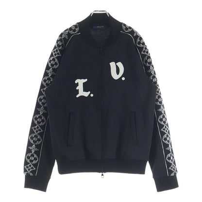 Louis Vuitton LV Flower Band Zip Up Truck Jacket Black