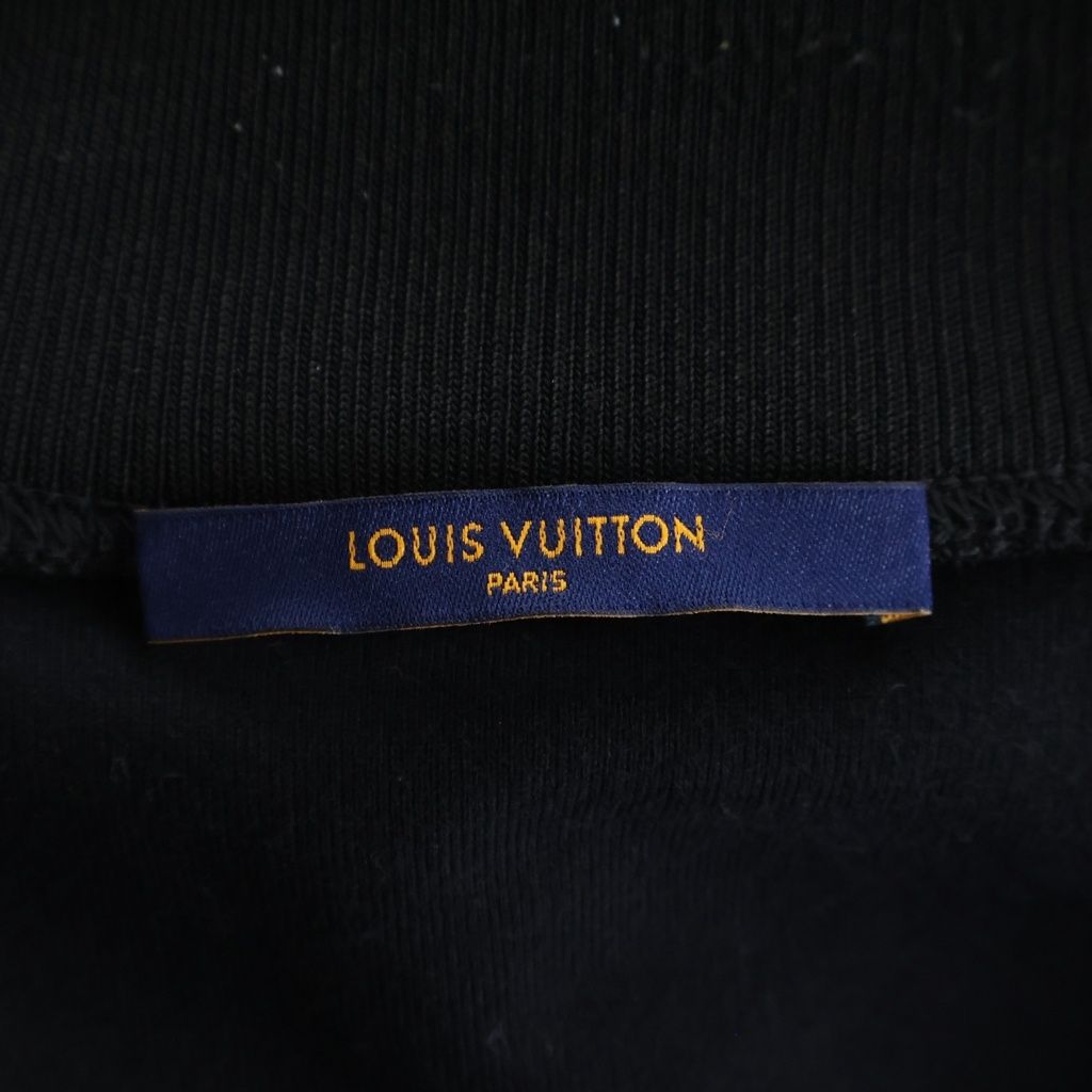 Louis Vuitton LV Flower Band Zip Up Truck Jacket Black — view 7