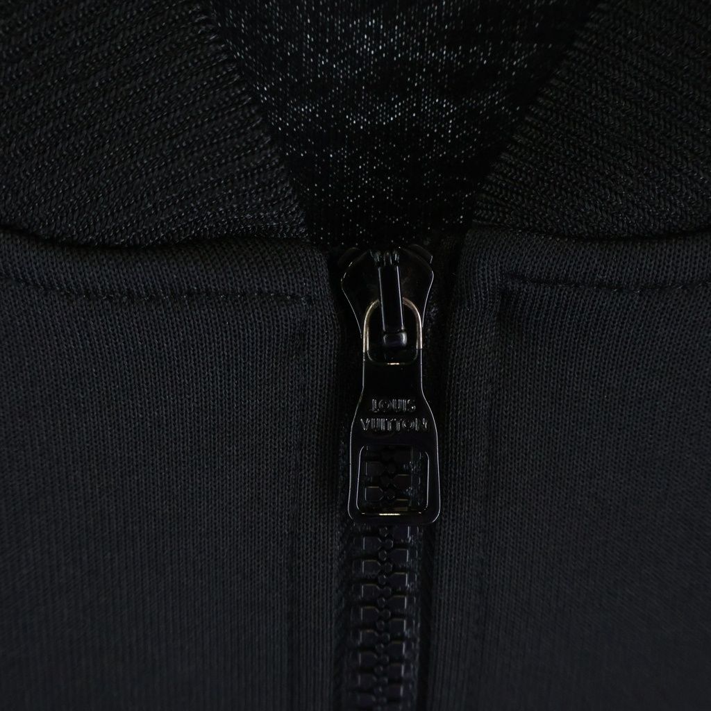 Louis Vuitton LV Flower Band Zip Up Truck Jacket Black — view 6
