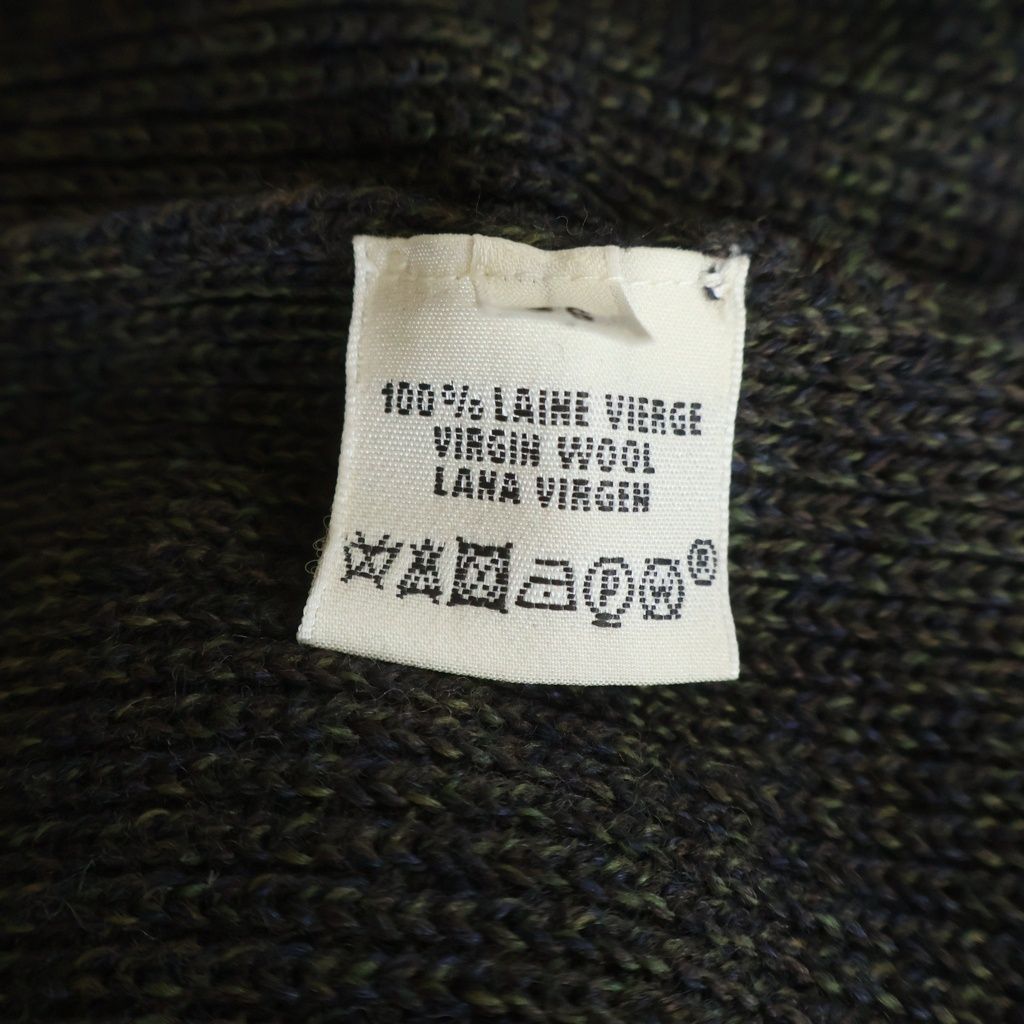 Hermes Sleeveless Knit Wool Long Dress Khaki — view 8