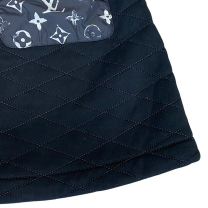 Louis Vuitton Quilted Mini Skirt Trapezoid Monogram Pattern Patch Pocket Cotton — view 5