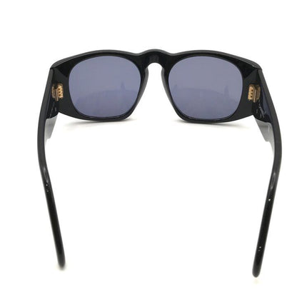 Chanel CC Logo Sunglasses Lens Blue Black Gold Eyewear — view 3