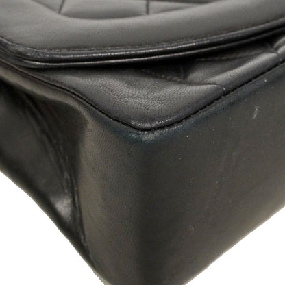 Chanel Shoulder Bag Diana Lambskin Black Gold — view 6