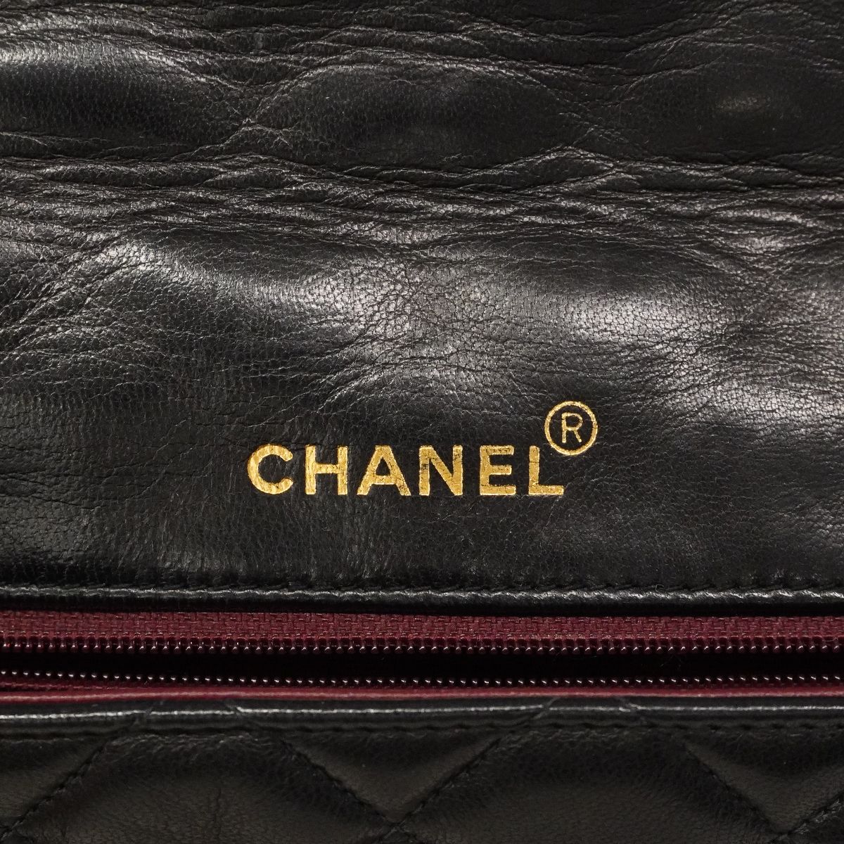 Chanel Shoulder Bag Diana Lambskin Black Gold — view 5