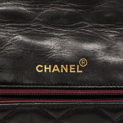 Chanel Shoulder Bag Diana Lambskin Black Gold — view 5