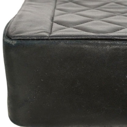 Chanel Shoulder Bag Diana Lambskin Black Gold — view 7
