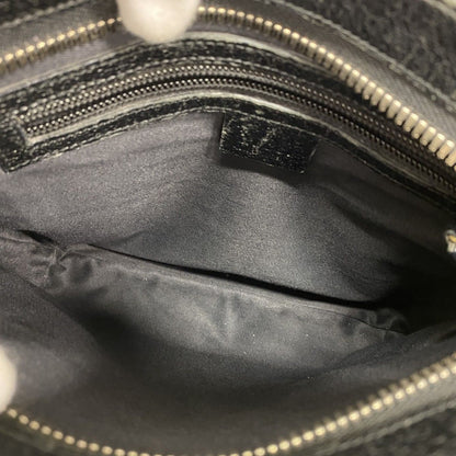 Gucci Shoulder Bag GG Canvas Black Gold — view 4