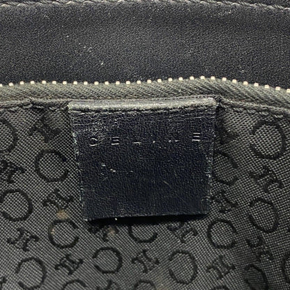 Celine Handbag C Macadam Canvas Black Silver — view 5