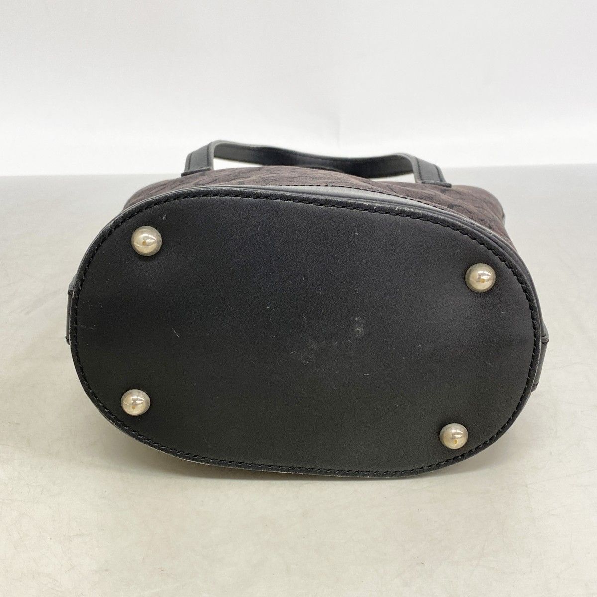Celine Handbag C Macadam Canvas Black Silver — view 3