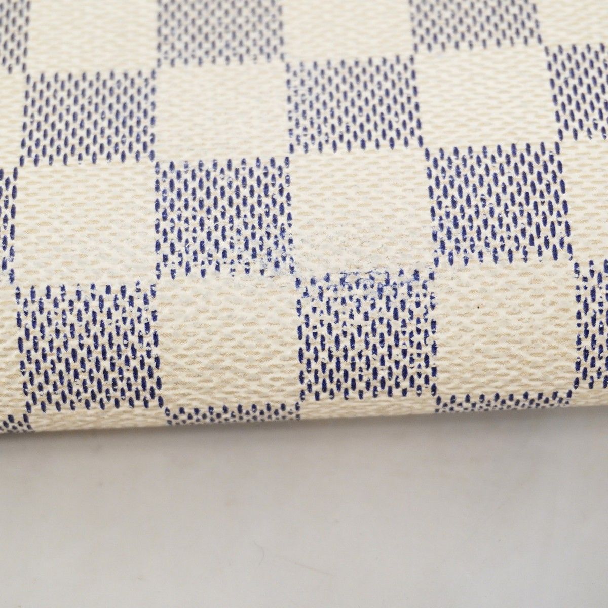 Louis Vuitton Wallet Damier Azur Portefeuille Sarah White — view 7
