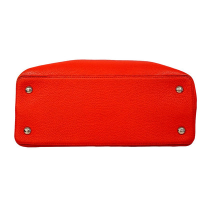 Louis Vuitton Shoulder Bag Taurillon Capucines MM Coquelicotladies — view 3