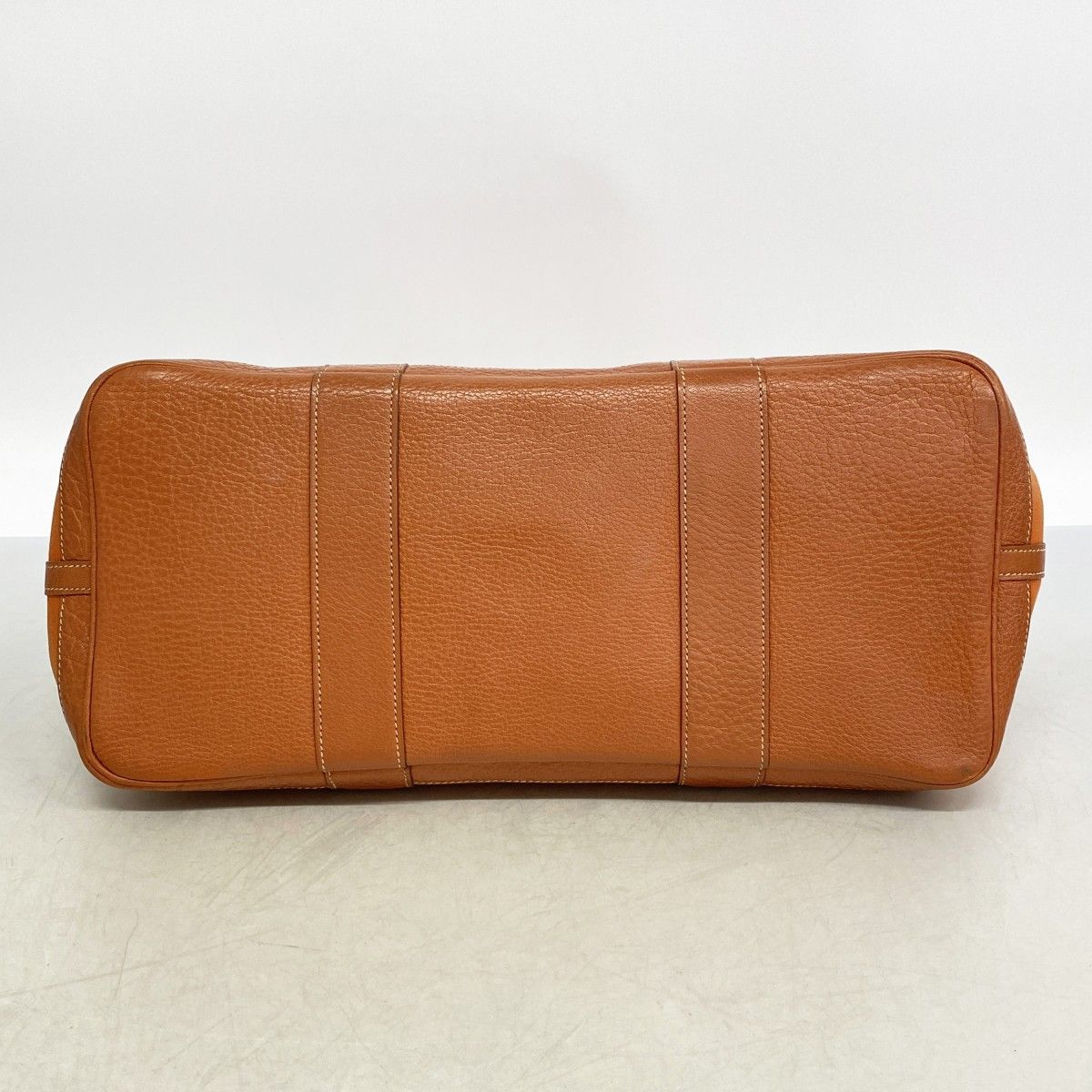 Hermes Tote Garden Party PM Toile Officier Orange Silver — view 3