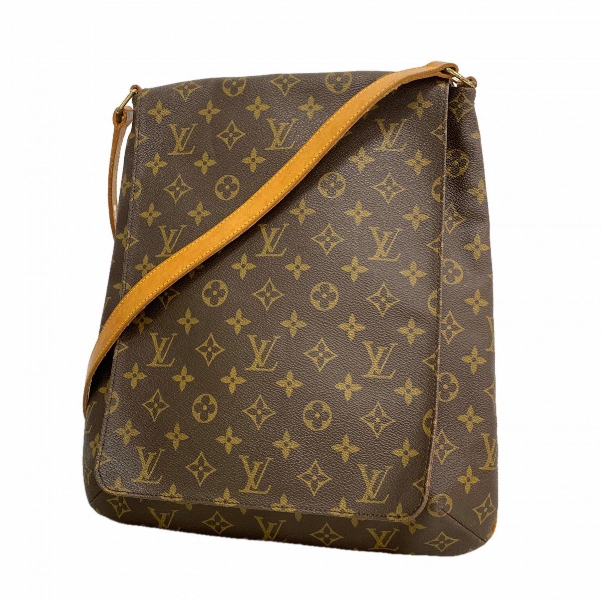 Louis Vuitton Shoulder Bag Monogram Musette Brown