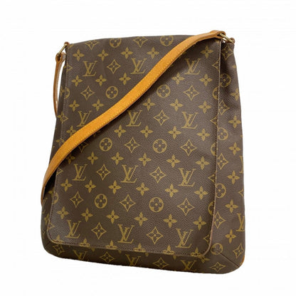 Louis Vuitton Shoulder Bag Monogram Musette Brown