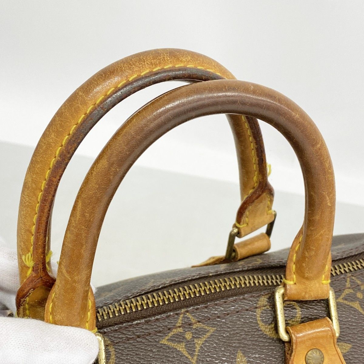 Louis Vuitton Handbag Monogram Speedy 25 Brown — view 7