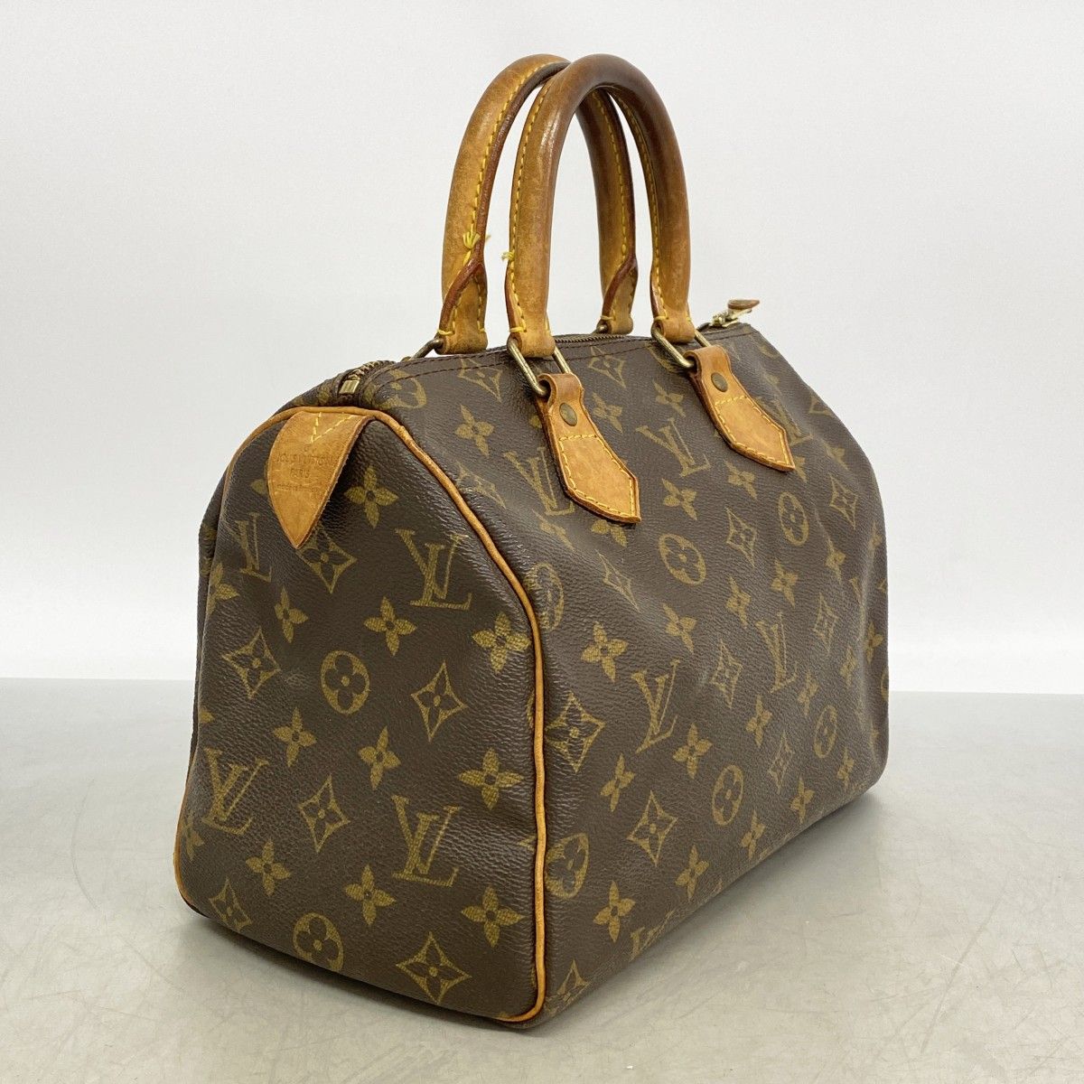 Louis Vuitton Handbag Monogram Speedy 25 Brown — view 2