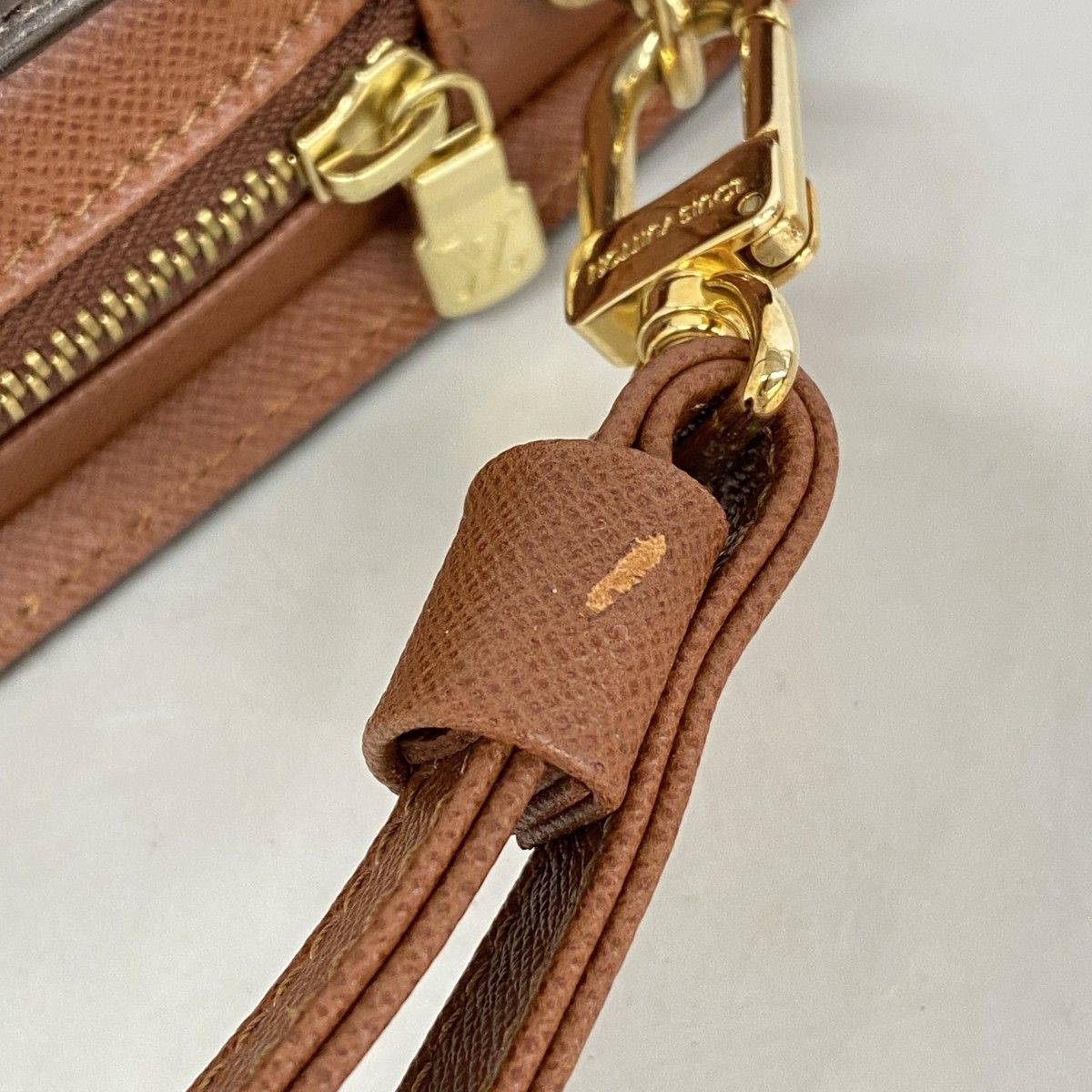 Louis Vuitton Clutch Monogram Brown — view 8
