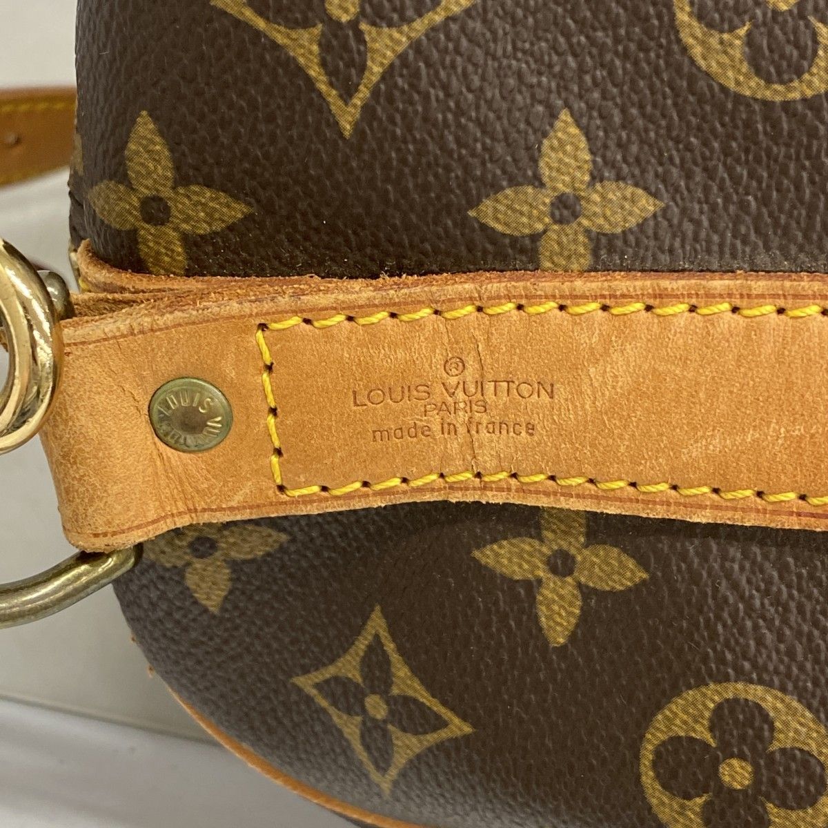 Louis Vuitton Boston Bag Monogram Keepall Bandouliere 60 Brown — view 5