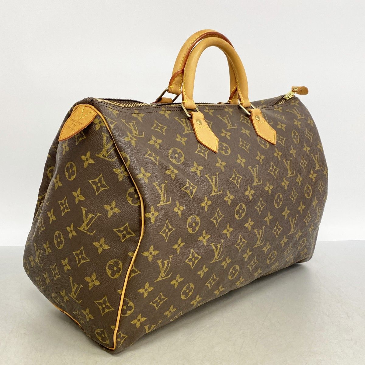 Louis Vuitton Handbag Monogram Speedy 40 Brown — view 2