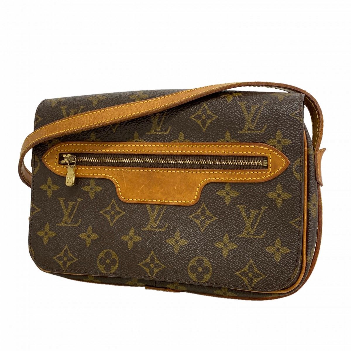 Louis Vuitton Shoulder Bag Monogram Saint Germain 24 Brown