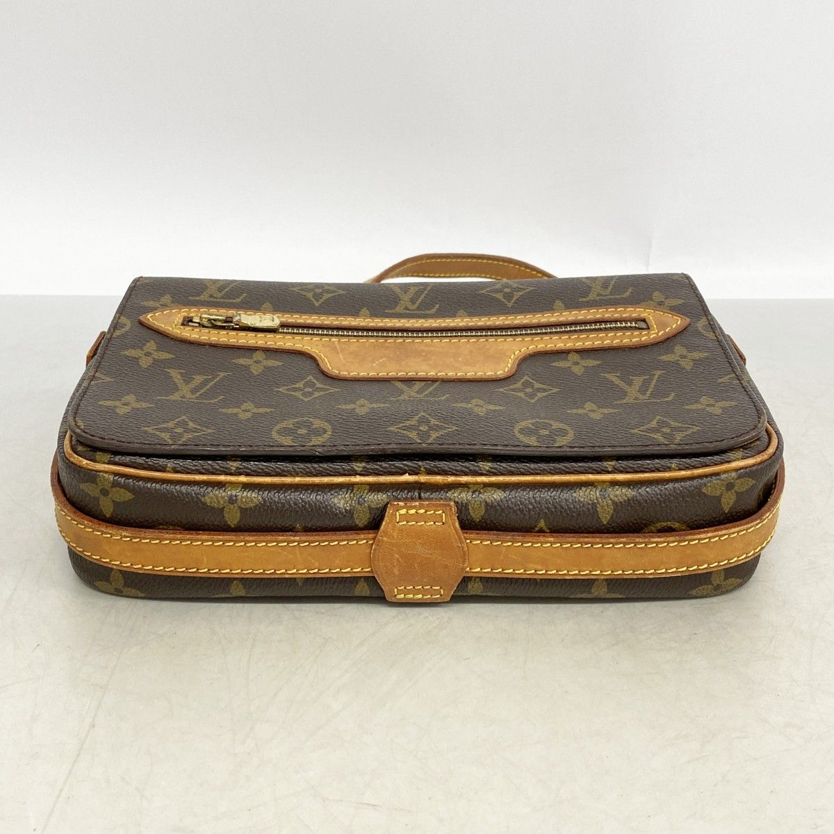 Louis Vuitton Shoulder Bag Monogram Saint Germain 24 Brown — view 3