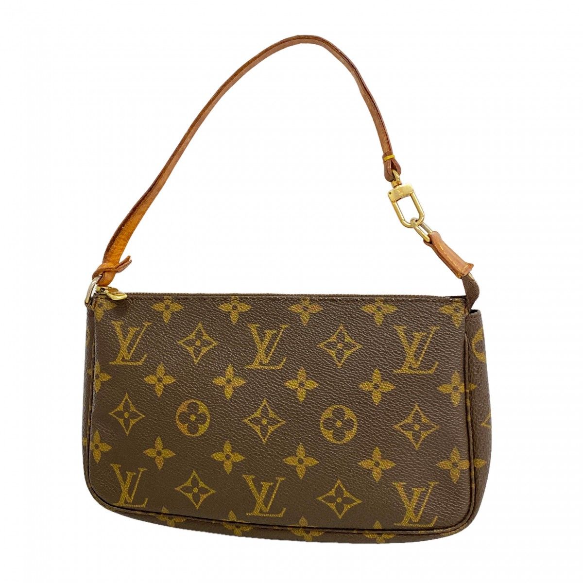 Louis Vuitton Pouch Monogram Pochette Soir Brown