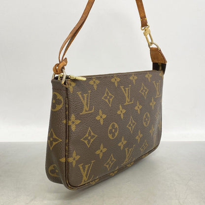 Louis Vuitton Pouch Monogram Pochette Soir Brown — view 2