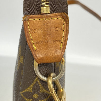 Louis Vuitton Pouch Monogram Pochette Soir Brown — view 5