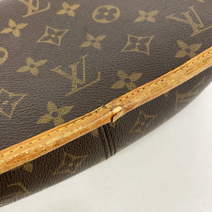 Louis Vuitton Shoulder Bag Monogram Sologne Brown — view 8