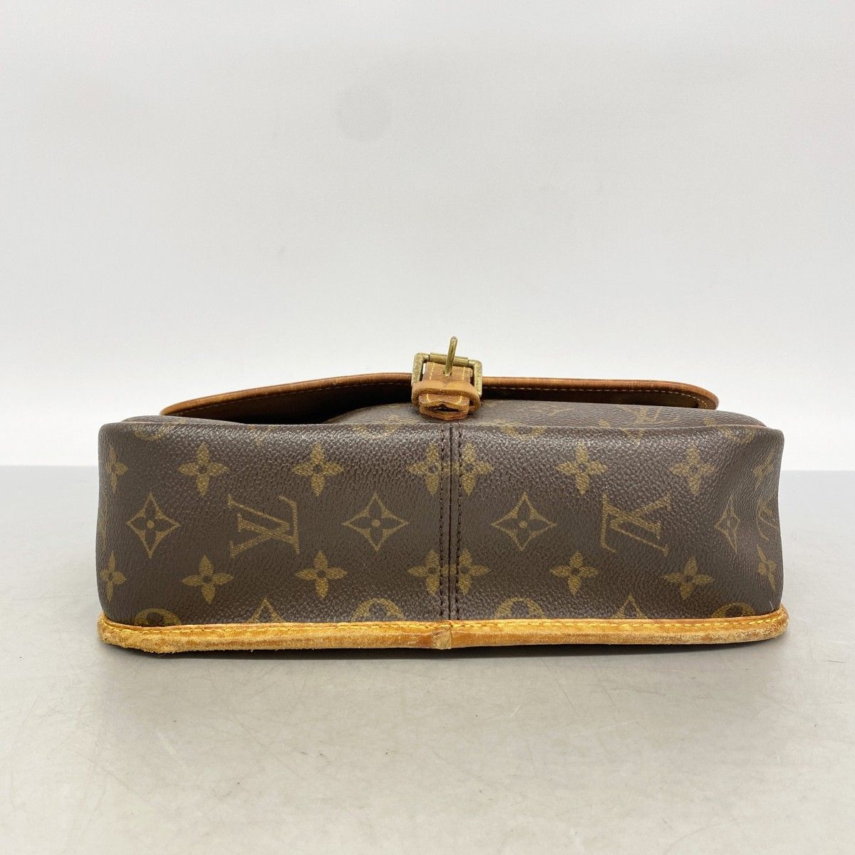 Louis Vuitton Shoulder Bag Monogram Sologne Brown — view 3